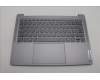 Lenovo 5CB1P31576 C-Cover with keyboard, Switzerland, Arctic Grey, UK