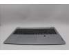 Lenovo 5CB1P33443 C-Cover with keyboard, US English Euro, Cloud Grey, Backlight, FingerPrint, US
