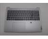 Lenovo 5CB1P33465 C-Cover with keyboard, Slovenian, Cloud Grey, Backlight, FingerPrint, UK