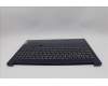Lenovo 5CB1P33522 C-Cover with keyboard, German, Abyss Blue, Backlight, FingerPrint, UK