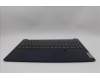 Lenovo 5CB1P33525 C-Cover with keyboard, Belgian, Abyss Blue, Backlight, FingerPrint, UK