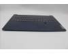 Lenovo 5CB1P33530 C-Cover with keyboard, Czech Slovakian, Abyss Blue, Backlight, FingerPrint, UK