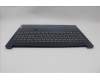 Lenovo 5CB1P33530 C-Cover with keyboard, Czech Slovakian, Abyss Blue, Backlight, FingerPrint, UK