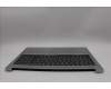 Lenovo 5CB1P41206 C-Cover with keyboard, Belgian, Cloud Grey, Non-Backlight, Non-FingerPrint, UK