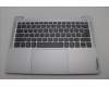Lenovo 5CB1P49162 C-Cover with keyboard, Czech Slovakian, Cloud Grey, Backlight, Non-FingerPrint, UK