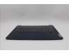 Lenovo 5CB1P49183 C-Cover with keyboard, Nordic, Abyss Blue, Backlight, FingerPrint, UK