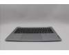 Lenovo 5CB1P49616 C-Cover with keyboard, Spanish, Cloud Grey, Non-Backlight, Non-FingerPrint, UK