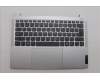 Lenovo 5CB1P49621 C-Cover with keyboard, Nordic, Cloud Grey, Non_Backlight, Non_FingerPrint
