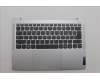 Lenovo 5CB1P49626 C-Cover with keyboard, Belgian, Cloud Grey, Non-Backlight, Non-FingerPrint, UK