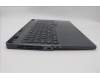 Lenovo 5CB1P50091 C-Cover with keyboard, US English Euro, Onyx Grey, US