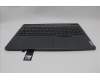 Lenovo 5CB1P50119 C-Cover with keyboard, Bulgarian, Grey, RGB Backlight, UK