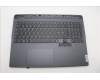 Lenovo 5CB1P50137 C-Cover with keyboard, Nordic, Grey, RGB Backlight, UK