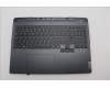 Lenovo 5CB1P50138 C-Cover with keyboard, Portuguese, Grey, RGB Backlight, UK