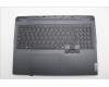 Lenovo 5CB1P50142 C-Cover with keyboard, Switzerland, Grey, RGB Backlight, UK