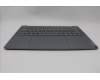 Lenovo 5CB1P50272 C-Cover with keyboard, Portuguese, Luna Grey, Puresight Logo, UK
