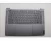 Lenovo 5CB1P54239 C-Cover with keyboard,Ukraine,Luan Grey,Puresight Logo