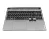 5CB1P55299 Original Lenovo Tastatur inkl. Topcase DE (deutsch) schwarz/grau mit Backlight