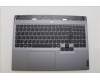 Lenovo 5CB1P55327 C-Cover with keyboard, Belgian, Luna Grey, Backlight, UK