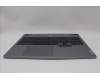 Lenovo 5CB1P55513 C-Cover with keyboard, Italian, Luna Grey, RGB Backlight, UK