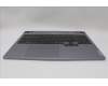 Lenovo 5CB1P55587 C-Cover with keyboard, German, Luna Grey, RGB Backlight, UK
