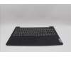 Lenovo 5CB1P71921 C-Cover with keyboard, US English Euro, Black, Fingerprint, US