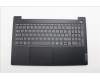 Lenovo 5CB1P71929 C-Cover with keyboard, Italian, Black, Fingerprint, UK