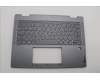 Lenovo 5CB1P73950 C-Cover with keyboard, UK English, Luna Grey, FingerPrint, UK