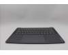 Lenovo 5CB1P74762 C-Cover with keyboard, Italian, Luna Grey, Puresight Logo, UK