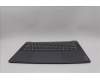 Lenovo 5CB1P74766 C-Cover with keyboard, Nordic, Luna Grey, Puresight Logo, UK