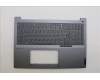 Lenovo 5CB1P85697 C-Cover with keyboard, Czech Slovakian, Luna Grey, FingerPrint, UK