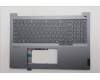 Lenovo 5CB1P85704 C-Cover with keyboard, Greek, Luna Grey, FingerPrint, US