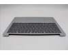 Lenovo 5CB1P88221 C-Cover with keyboard, Czech Slovakian, Cloud Grey, Backlight, UK