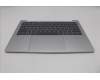 Lenovo 5CB1P88229 C-Cover with keyboard, Hebrew, Cloud Grey, Backlight, US