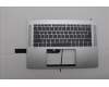 Lenovo 5CB1Q27723 C-Cover with keyboard, Hungarian, Cloud Grey, Backlight, UK