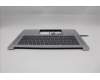 Lenovo 5CB1Q28965 C-Cover with keyboard, Russian, Cloud Grey, Backlight, US