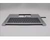 Lenovo 5CB1Q28967 C-Cover with keyboard, Spanish, Cloud Grey, Backlight, UK