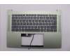 Lenovo 5CB1Q32415 C-Cover with keyboard, Czech Slovakian, Storm Grey, Backlight, UK