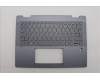 Lenovo 5CB1Q43232 C-Cover with keyboard, Portuguese, Luna Grey, Fingerprint, UK