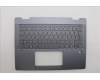 Lenovo 5CB1Q43238 C-Cover with keyboard, French, Luna Grey, Fingerprint, US