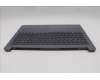 Lenovo 5CB1Q43276 C-Cover with keyboard, Italian, Luna Grey, Backlight, UK