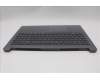 Lenovo 5CB1Q43282 C-Cover with keyboard, Russian, Luna Grey, Backlight, US