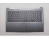 Lenovo 5CB1Q43284 C-Cover with keyboard, Spanish, Luna Grey, Backlight, UK
