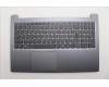 Lenovo 5CB1Q43296 C-Cover with keyboard, Portuguese, Luna Grey, Non-Backlight, UK