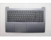 Lenovo 5CB1Q43312 C-Cover with keyboard, Slovenian, Luna Grey, Non-Backlight, UK