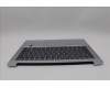 Lenovo 5CB1Q43344 C-Cover with AI keyboard, French, Cloud Grey, Backlight, Fingerprint, US