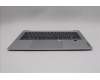 Lenovo 5CB1Q47231 C-Cover with AI keyboard, Belgian, Cloud Grey, Non-Backlight, Fingerprint, UK
