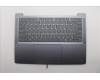 Lenovo 5CB1Q60092 C-Cover with keyboard, Arabic, Luna Grey, Backlight, US