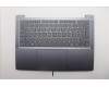 Lenovo 5CB1Q62703 C-Cover with keyboard, Bulgarian, Luna Grey, Backlight, UK