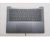 Lenovo 5CB1Q62733 C-Cover with keyboard, Slovenian, Luna Grey, Backlight, UK