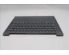 Lenovo 5CB1Q64045 C-Cover with keyboard, Russian, Luna Grey, Non-Backlight, US